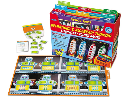 Operations & Algebraic Thinking Folder Game Library - Gr. 2-3 - US 5286