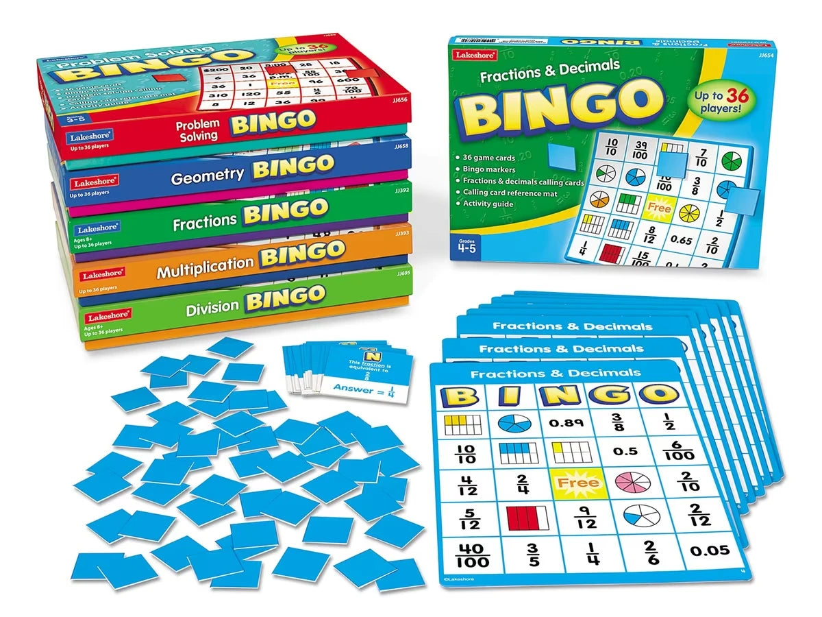 Math Bingo Library - US 5105