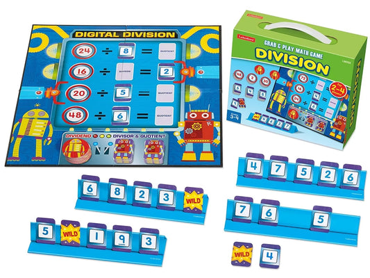 Division Grab & Play Game - Gr. 3-4 - US 7268