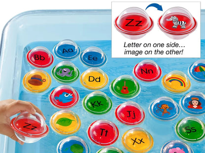 Float & Find Alphabet Bubbles - US 6394