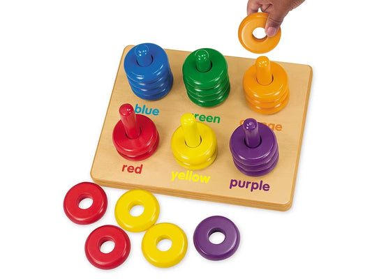 Color Rings Sorting Board - US 8722