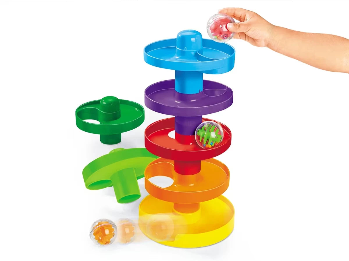Rainbow Stack Ball Track - US 9645