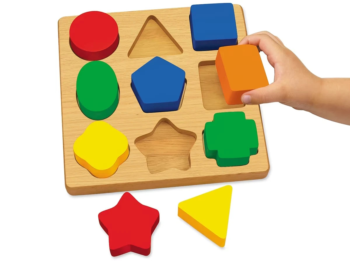 Simple Shapes Puzzle Board - US 3328