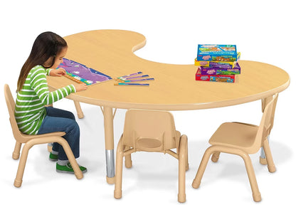 Heavy-Duty Adjustable Group Tables - US 9339