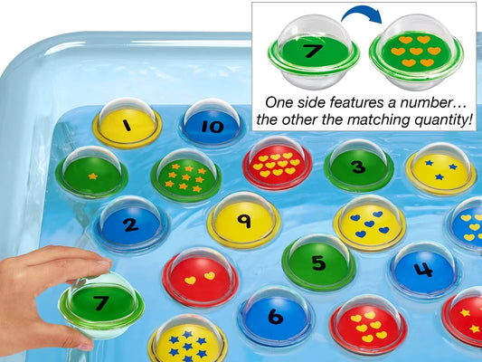 Float & Find Number Bubbles - US 7391