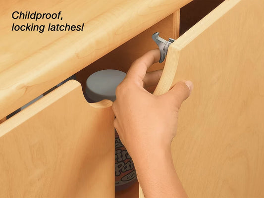First Steps® Locking Supply Cabinet - US 9012