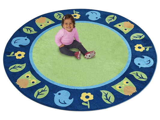 First Steps® Round Classroom Carpets - US 4153
