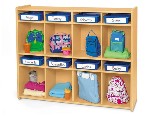 Heavy-Duty Toddler Cubbies & Communication Center - US 9038