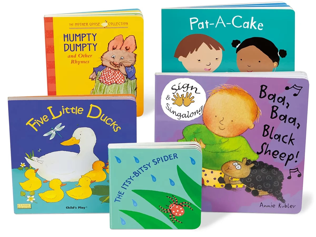 Nursery Rhymes Board Book Library - US 3258