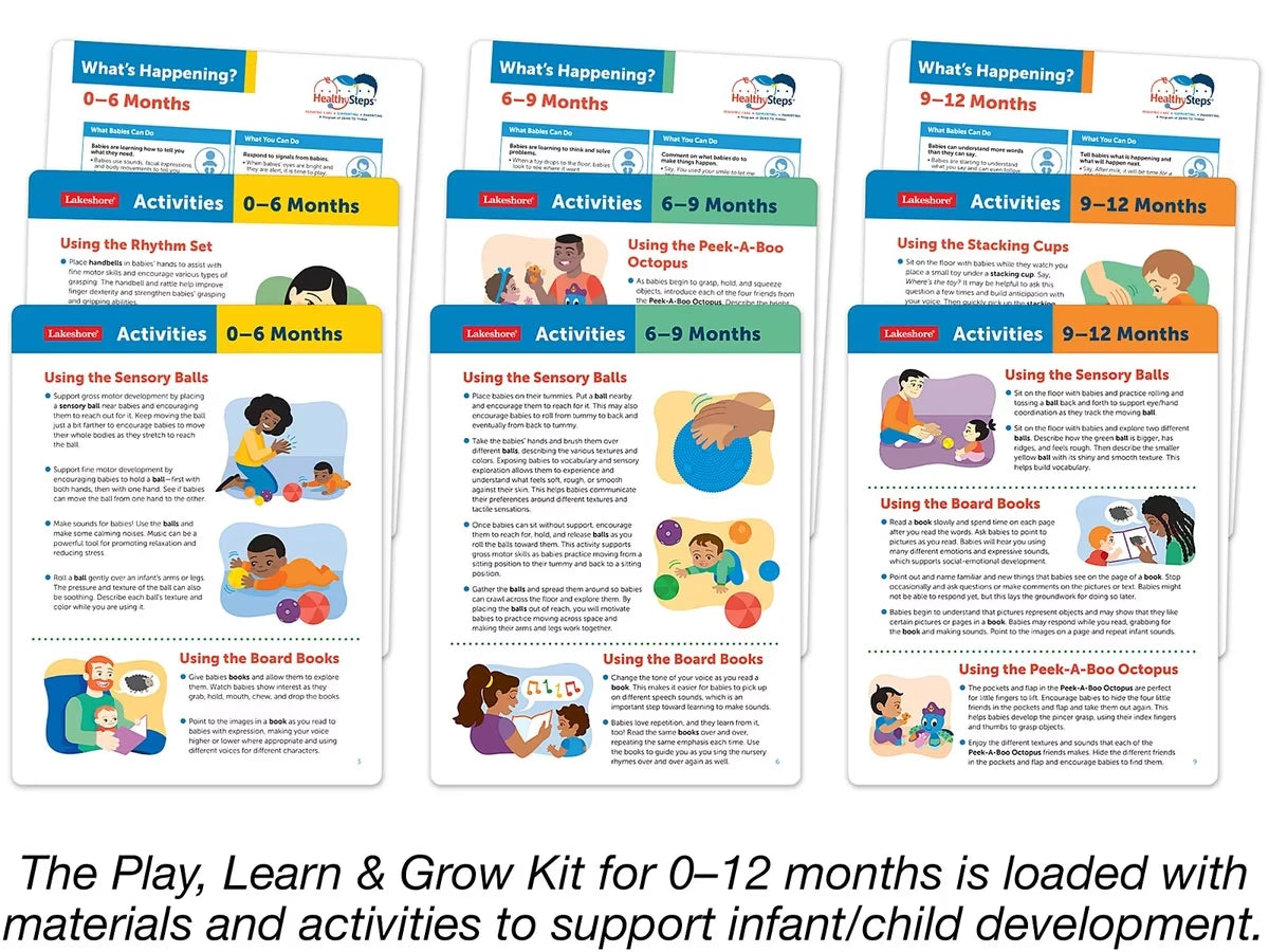 Play, Learn & Grow Kit 0-12 Months - US 4296