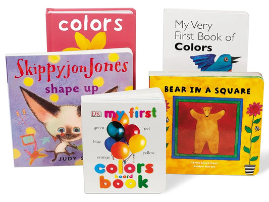 Colors & Shapes Board Book Library - US 1803