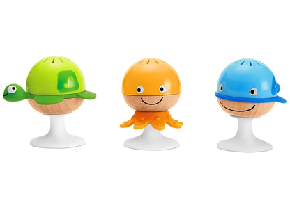 Stay-Put Ocean Friend Rattles - Set of 3 - US 2082