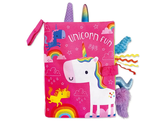 Soft Sensory Unicorn Book - US 3386