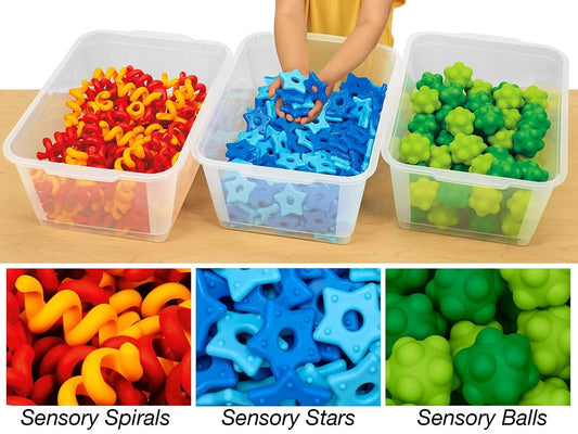 Toddler-Safe Washable Sensory Materials - Complete Set - US 8567