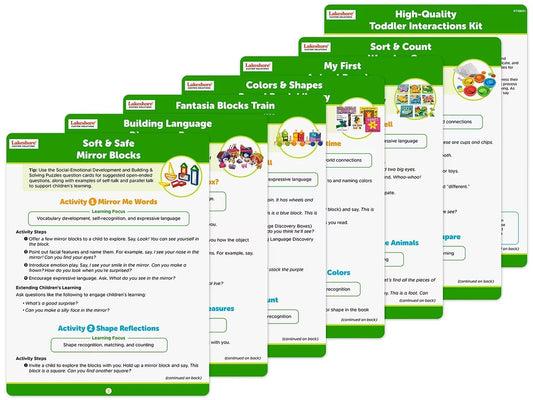 High-Quality Toddler Interactions Kit - US 3714