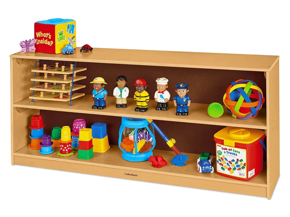 Classic Birch Store Anything Low Classroom Shelves - US 7157