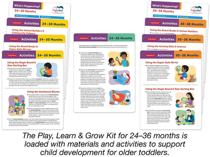 Play, Learn & Grow Kit 24-36 Months - US 1248