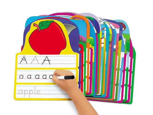 Write & Wipe Alphabet Practice Cards - US 8088