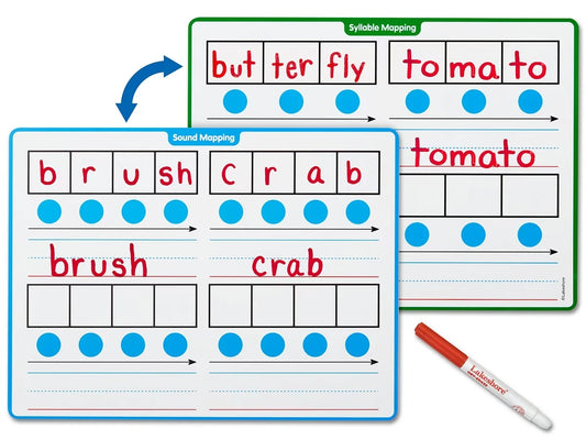 Word Mapping Write & Wipe Boards - US 7757