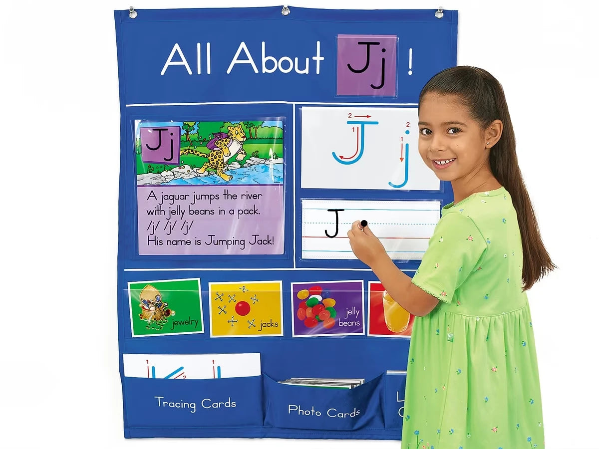All About Letters Pocket Chart - US 7967