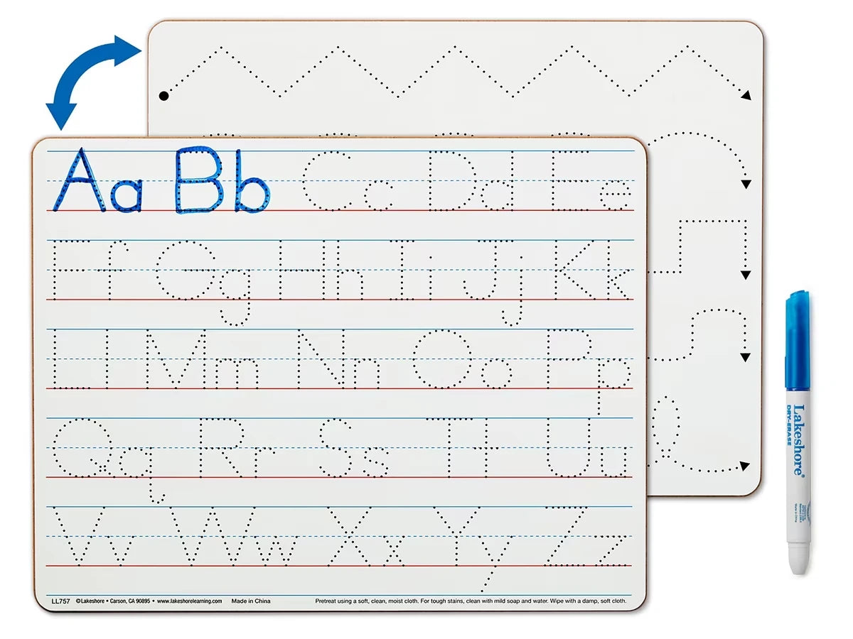 Double-Sided Early Writing Skills Lapboard - US 5598