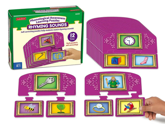 Rhyming Sounds Learning Puzzles - US 7314
