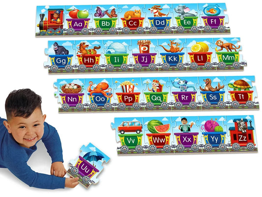 Alphabet Train Floor Puzzle - US 8873