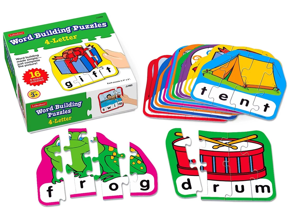 Word Building Puzzles - 4-Letter Words - US 9245