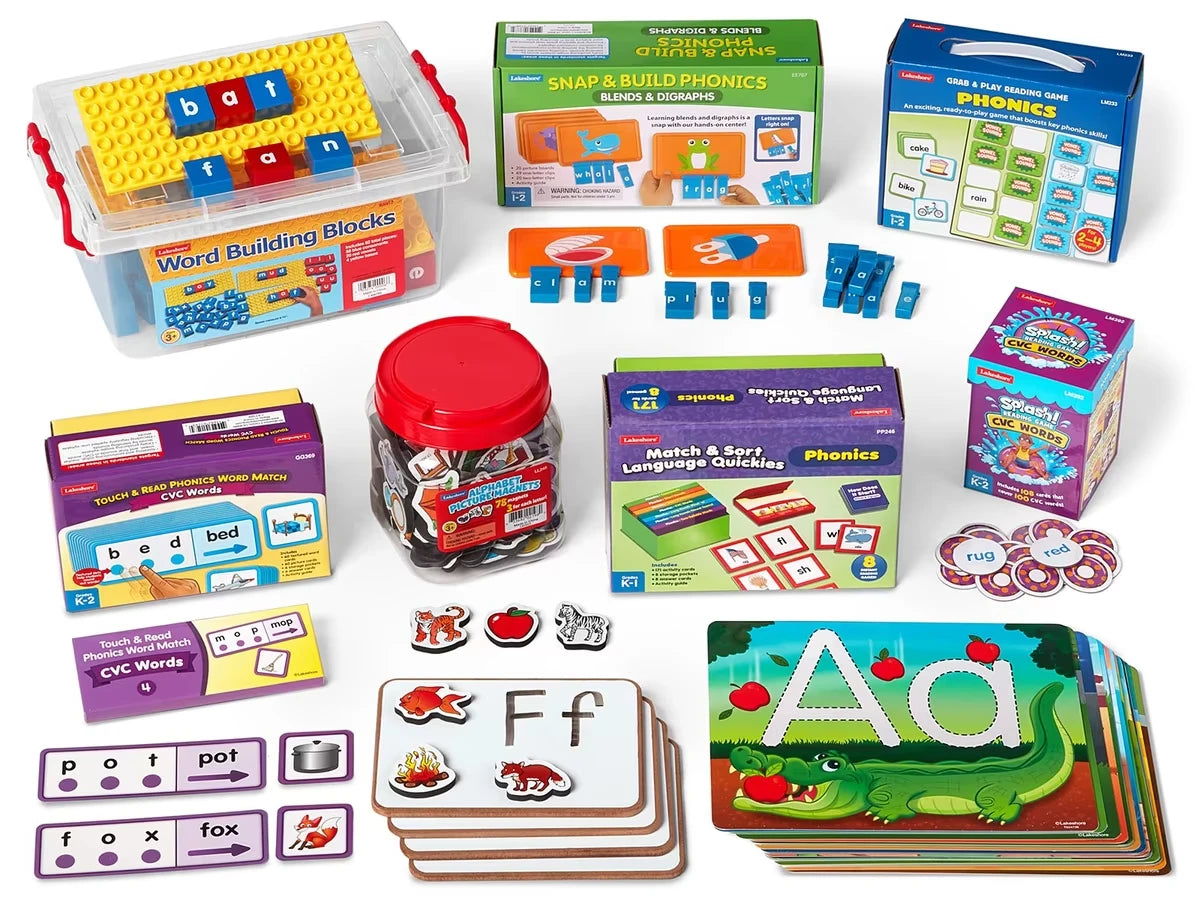 Science of Reading Phonics Activities Bundle - K-Gr. 1 - US 9250