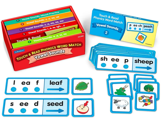 Touch & Read Vowel Sounds Match - US 2174