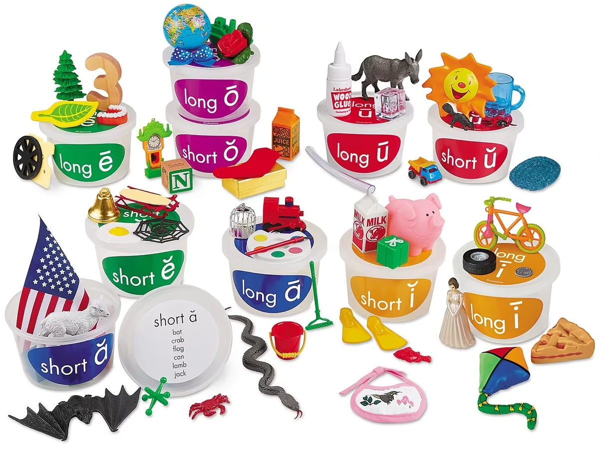 Vowel Teaching Tubs - US 5245
