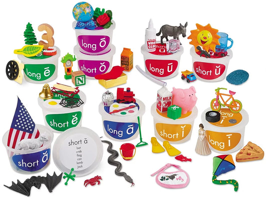 Vowel Teaching Tubs - US 5245