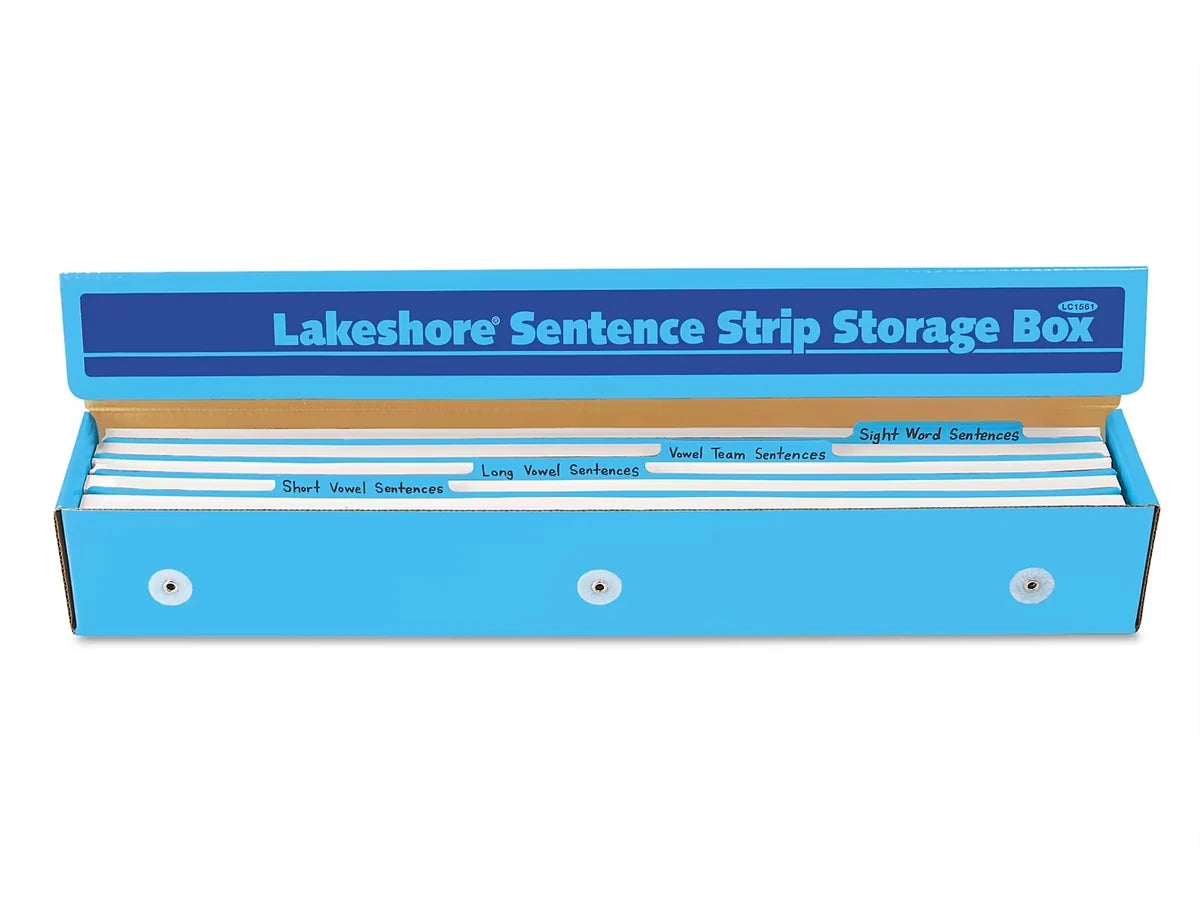 Sentence Strips Storage Box - US 3283