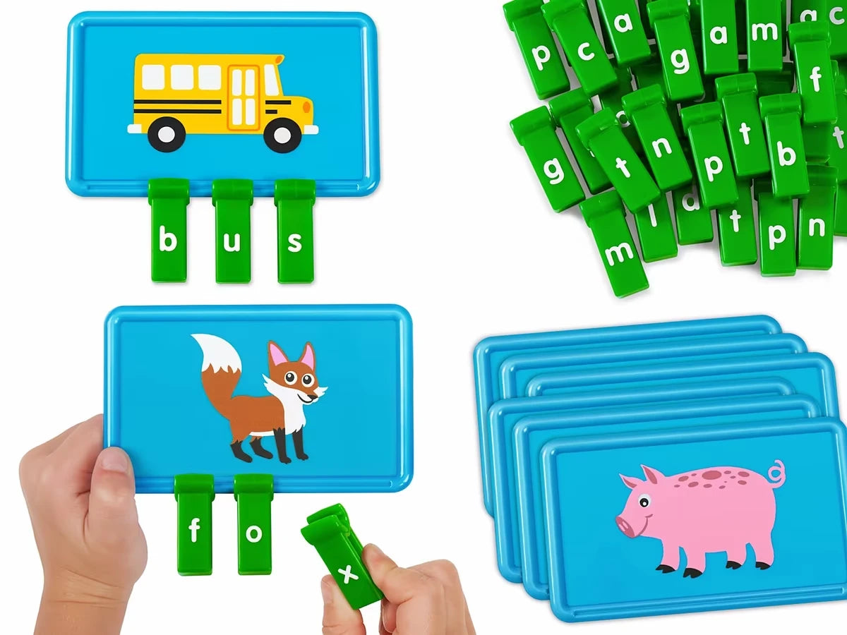 Snap & Build CVC Words - US 2006