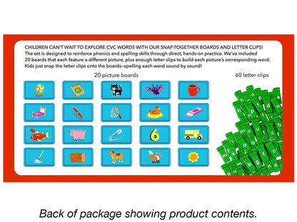 Snap & Build CVC Words - US 2006