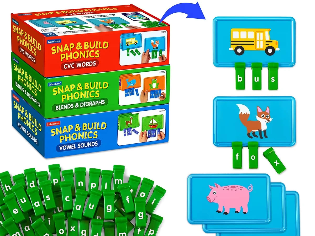 Snap & Build Phonics - Complete Set - US 2482