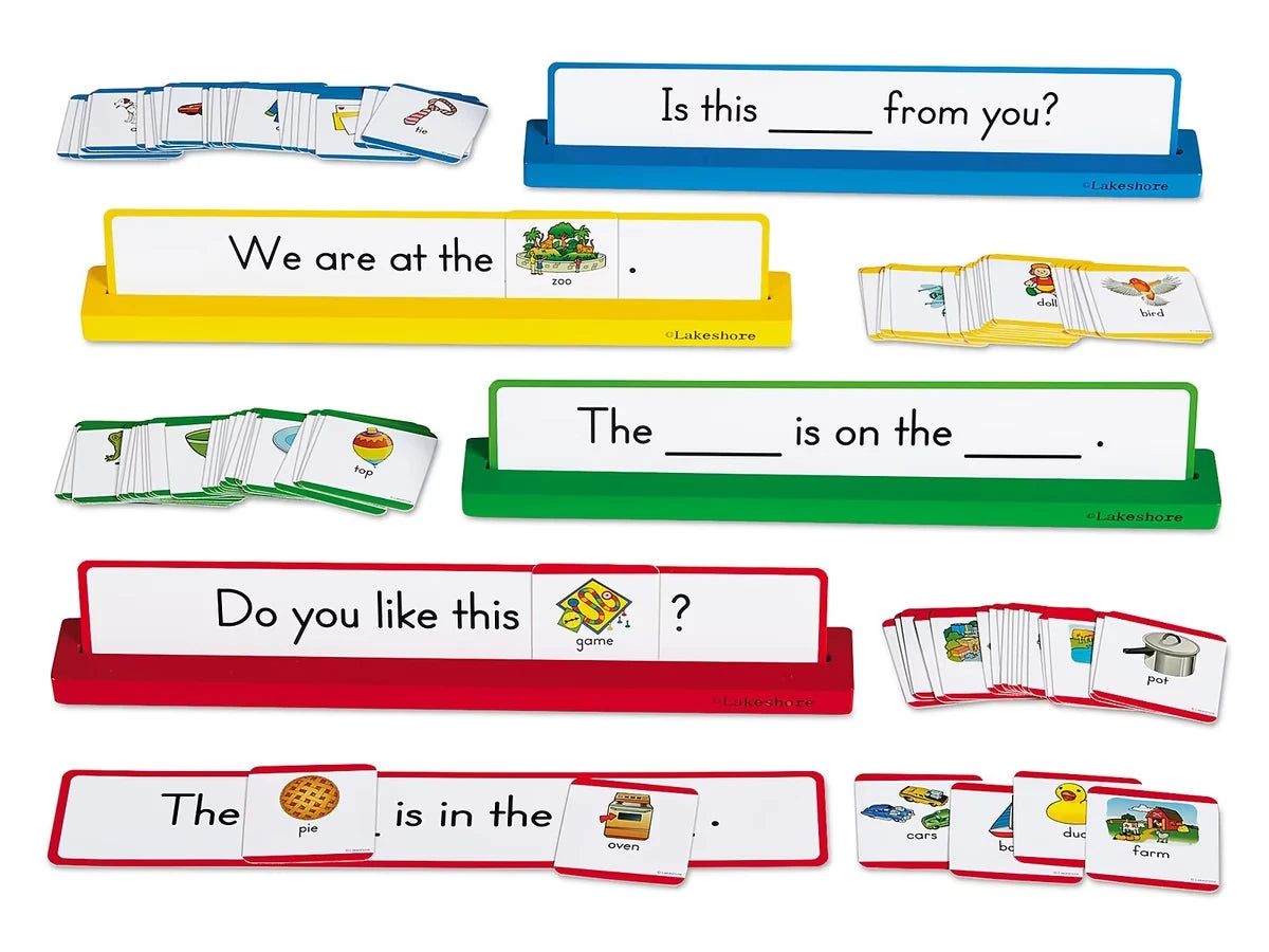 Creating Sight-Word Sentences Center - US 6557