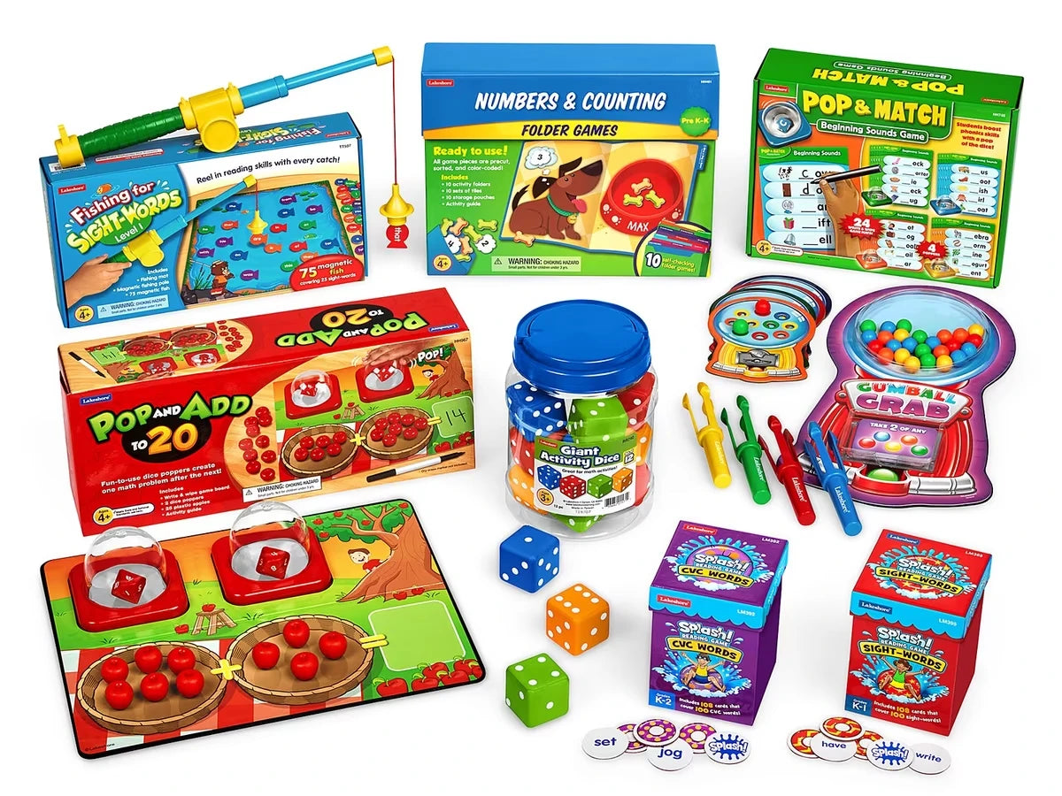 Foundational Skills Games Bundle - Pre K-K - US 4009