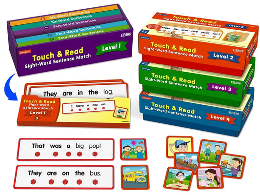 Touch & Read Sight-Word Sentence Match - Complete Set - US 3291