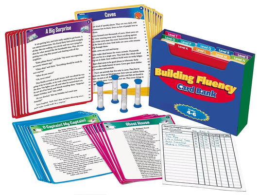Building Fluency Card Bank - Gr. 4-6 - US 7548