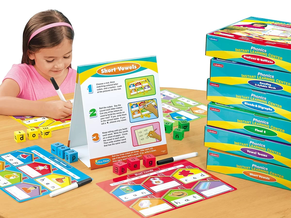 Phonics Instant Learning Centers - Complete Set - US 8807
