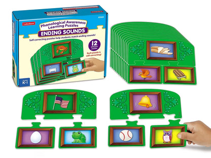 Ending Sounds Learning Puzzles - US 2842