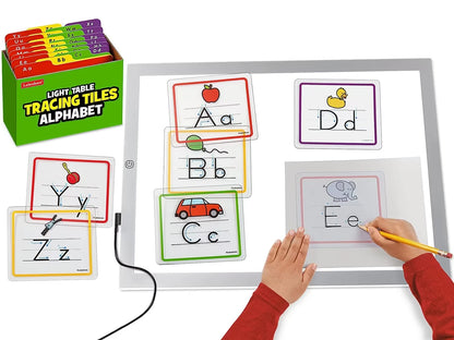 Light Table Alphabet Tracing Tiles - US 7319