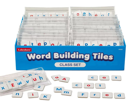 Word Building Tiles Student Packs - Class Set - US 7466