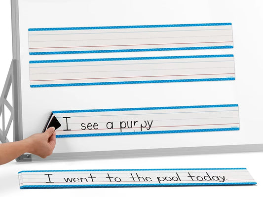 Magnetic Write & Wipe Sentence Strips - US 3256