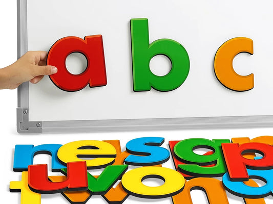 Jumbo Magnetic Letters - Lowercase - US 7498