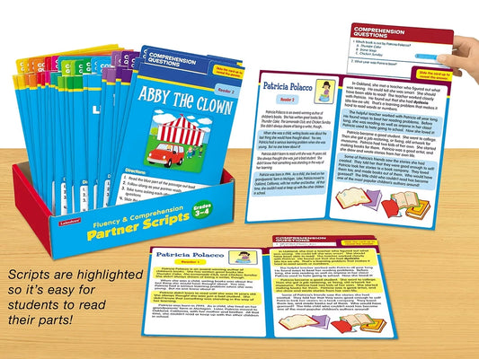 Fluency & Comprehension Partner Scripts - Gr. 3-4 - US 3825