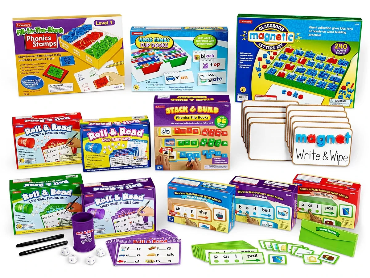 Hands-On Phonics Learning Bundle - K-Gr. 3 - US 6552