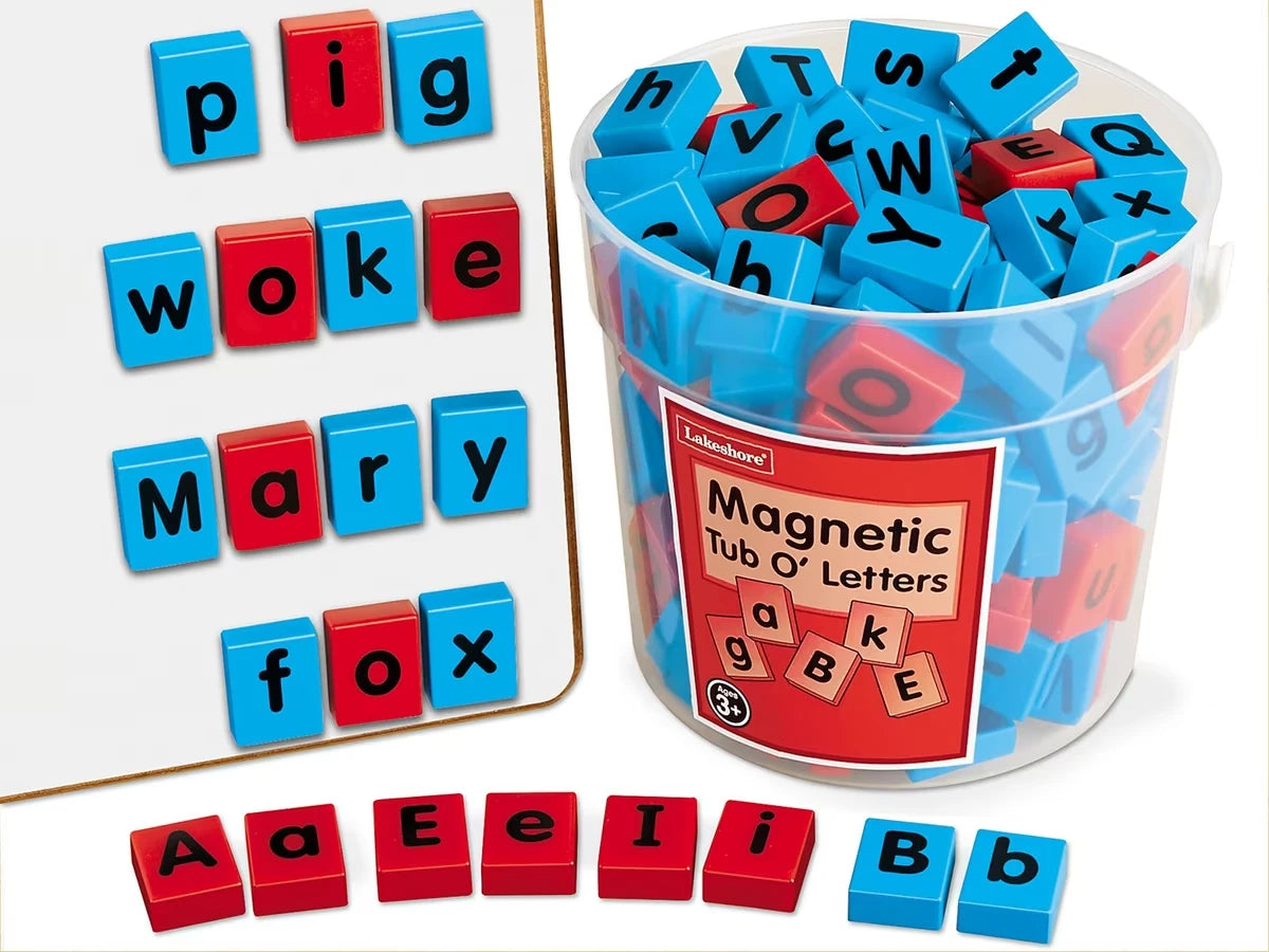 Magnetic Tub O’ Letters - US 3353