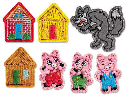 Three Little Pigs Storytelling Puppets - US 7928